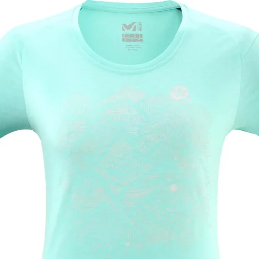 Tee-shirt de rando Millet Granite Shortsleeve W Aruba Blue