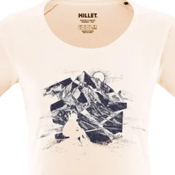 Tee-shirt de rando Millet Tana Ts Ss W Vanilla Cream