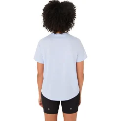 Tee-shirt de trail Asics Fujitrail Logo Ss Top Blue Fade