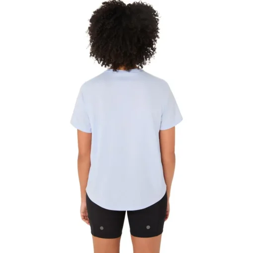 Tee-shirt de trail Asics Fujitrail Logo Ss Top Blue Fade