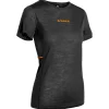 Tee-shirt de trail Bjorn Daehlie Perfomance Wool Tee Shirt W Obsidian