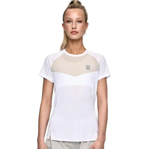 Tee-shirt de trail Bjorn Daehlie T-shirt Run 365 W Brilliant White