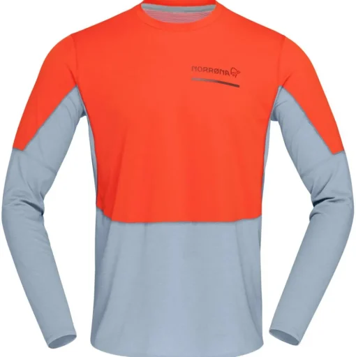 Tee-shirt de trail Norrona senja equaliser lightweight Long sleeve M's Arednalin