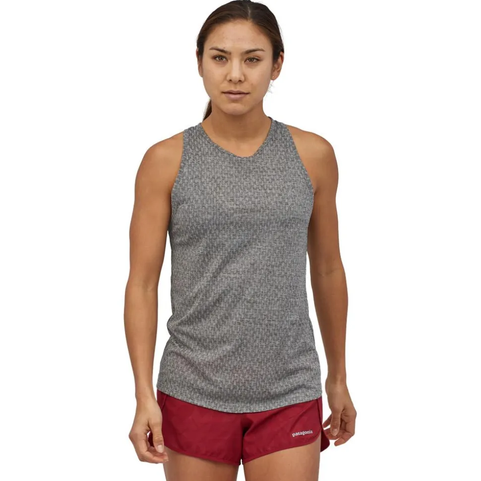 Tee-shirt de trail Patagonia W's Ridge Flow Tank Black