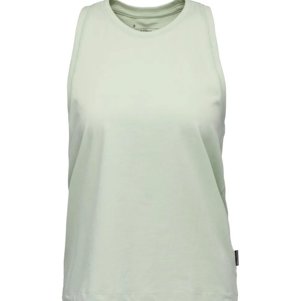 Tee-shirt d’escalade Black Diamond W Project Muscle Tank Foam Green