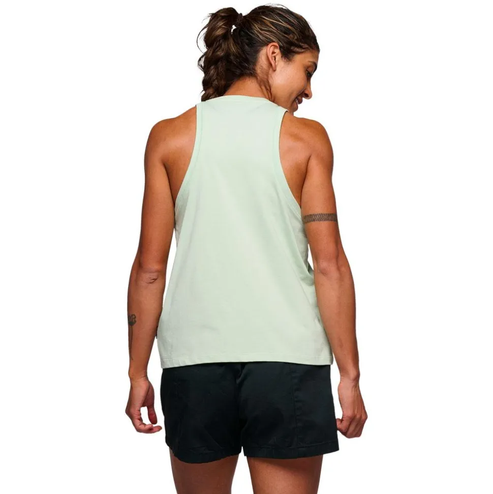 Tee-shirt d’escalade Black Diamond W Project Muscle Tank Foam Green