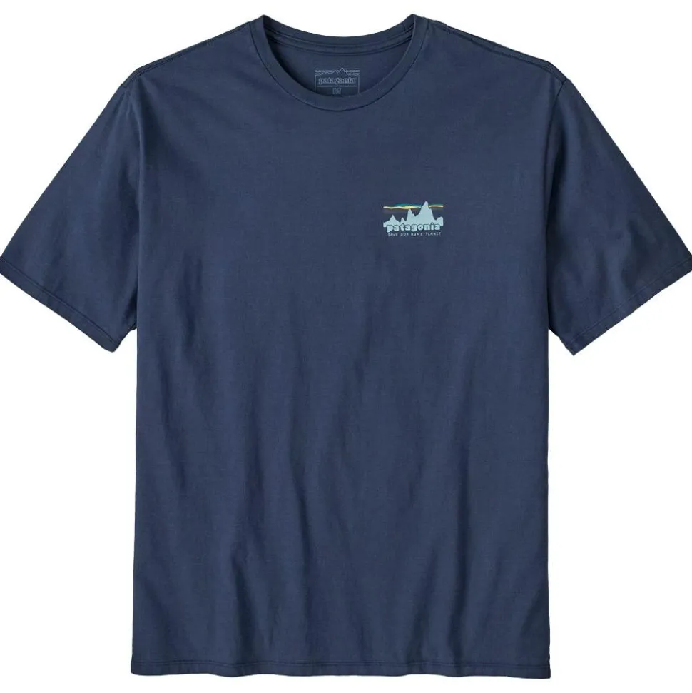 Tee-shirt Patagonia 73 Skyline Regenerative Organic Cotton New Navy