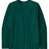 Tee-shirt Patagonia P-6 Logo Responsibili-Tee L/S Cascade Green