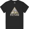 Tee-shirt Picture Authentic Black