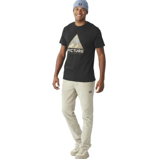 Tee-shirt Picture Authentic Black