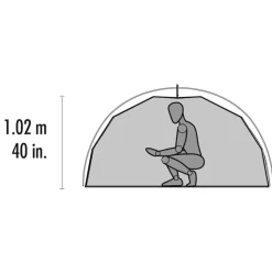 Tente MSR Elixir 2 Green