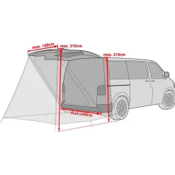 Tente Vaude Drive Van Trunk Linen