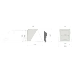 Tente Vaude Drive Van Trunk Linen