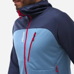 Veste d’alpinisme Millet Lokka Hoodie III M Coronet Blue Sahir