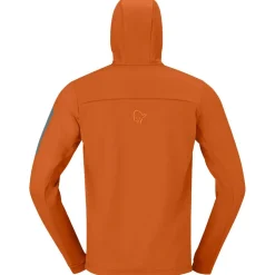 Veste d’alpinisme Norrona Falketind Warm 2 Stretch Hood M Gold Flame