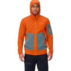 Veste d’alpinisme Norrona Falketind Warm 2 Stretch Hood M Gold Flame