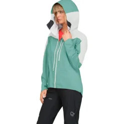 Veste d’alpinisme Norrona Falketind Dri1 Jacket W Malachite Green