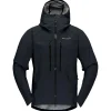 Veste d’alpinisme Norrona Trollveggen Gore-Tex Pro Light Jacket M's Caviar Black