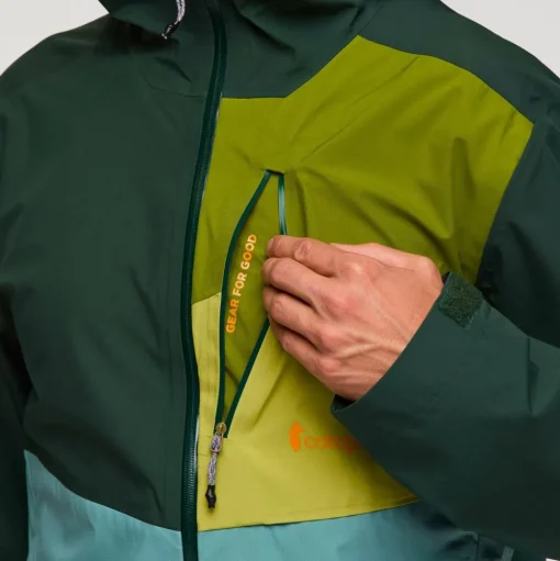 Veste de rando Cotopaxi Impermeo 3L Hooded Shell Jacket M Cargo And Bluegrass