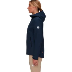 Veste de rando Mammut Alto Light Hardshell Hooded Jacket W Marine