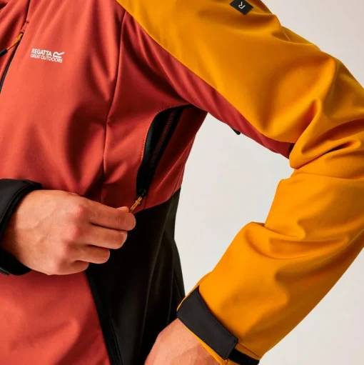 Veste de rando Regatta Hewitts X Red Ochre Black