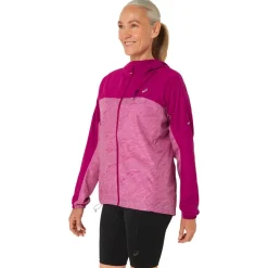 Veste de trail Asics W Fujitrail Packable Jacket Berry Blackberry