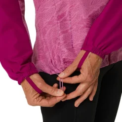 Veste de trail Asics W Fujitrail Packable Jacket Berry Blackberry