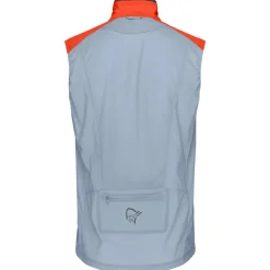 Veste de trail Norrona senja aero90 Vest M's Arednalin - Blue Fog