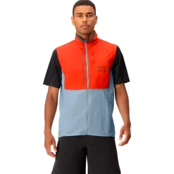 Veste de trail Norrona senja aero90 Vest M's Arednalin - Blue Fog
