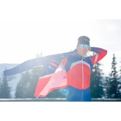 Veste Nordique Craft Veste Legere FFS Bleu-Blanc-Rouge