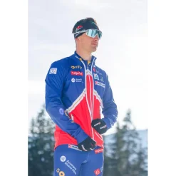 Veste Nordique Craft Veste Legere FFS Bleu-Blanc-Rouge