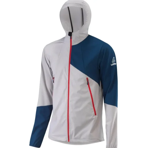 Veste Nordique Loffler M Hooded Jacket Agilo As Greystone