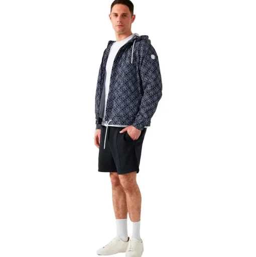Veste pluie Jott Storm Monogram Mono Navy