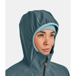 Veste technique Ortovox Punta Berrino Hooded Jacket W Dark Arctic Grey