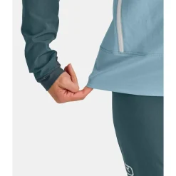 Veste technique Ortovox Punta Berrino Hooded Jacket W Dark Arctic Grey